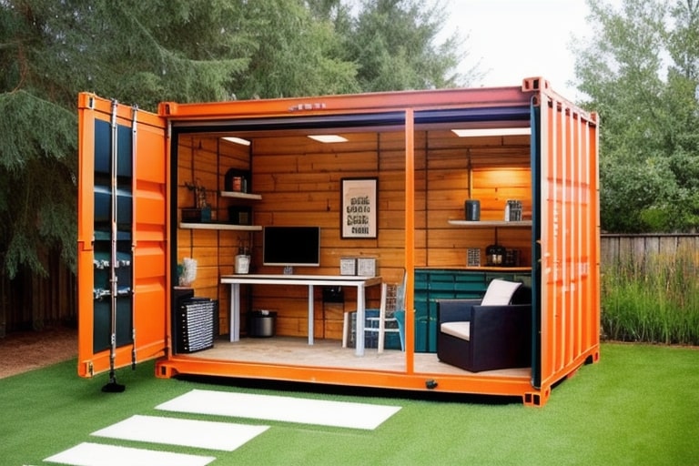 Compact and Functional: The 10-Foot Shipping Container Office